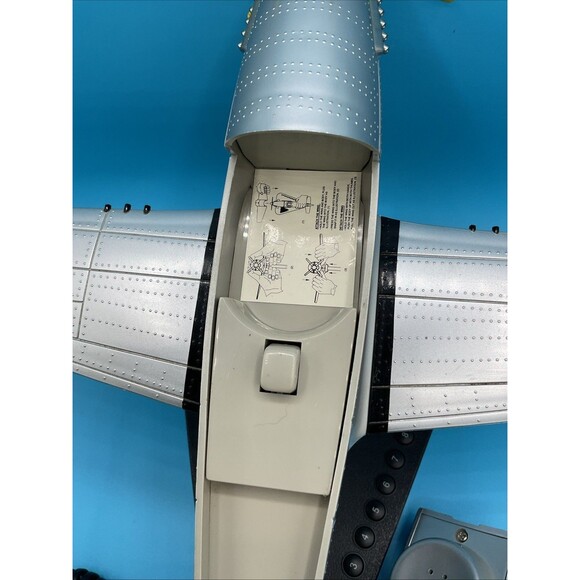 P-51 Mustang Fighter Aircraft Telephone Desk Phone Plane By Telemania - Picture 12 of 16